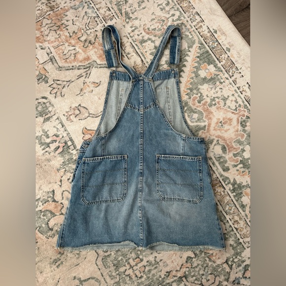 Free People Denim Overall Dress - Picture 2 of 7